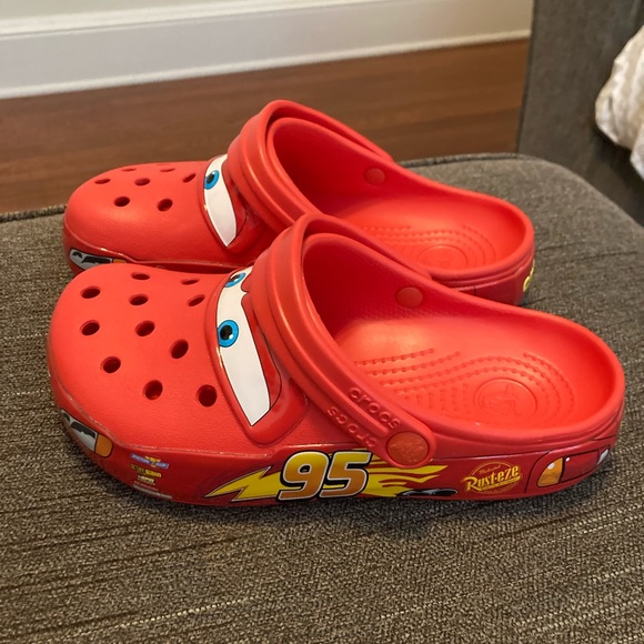 These Lightning McQueen Adult Crocs Magically Light Up